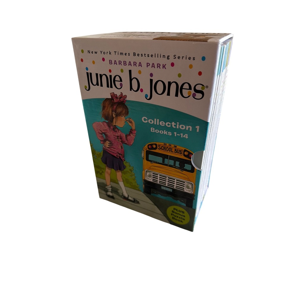 Barbara Park Book Set Multicolor Junie B. Jones Collection 1 Books 1-14 15-Pack